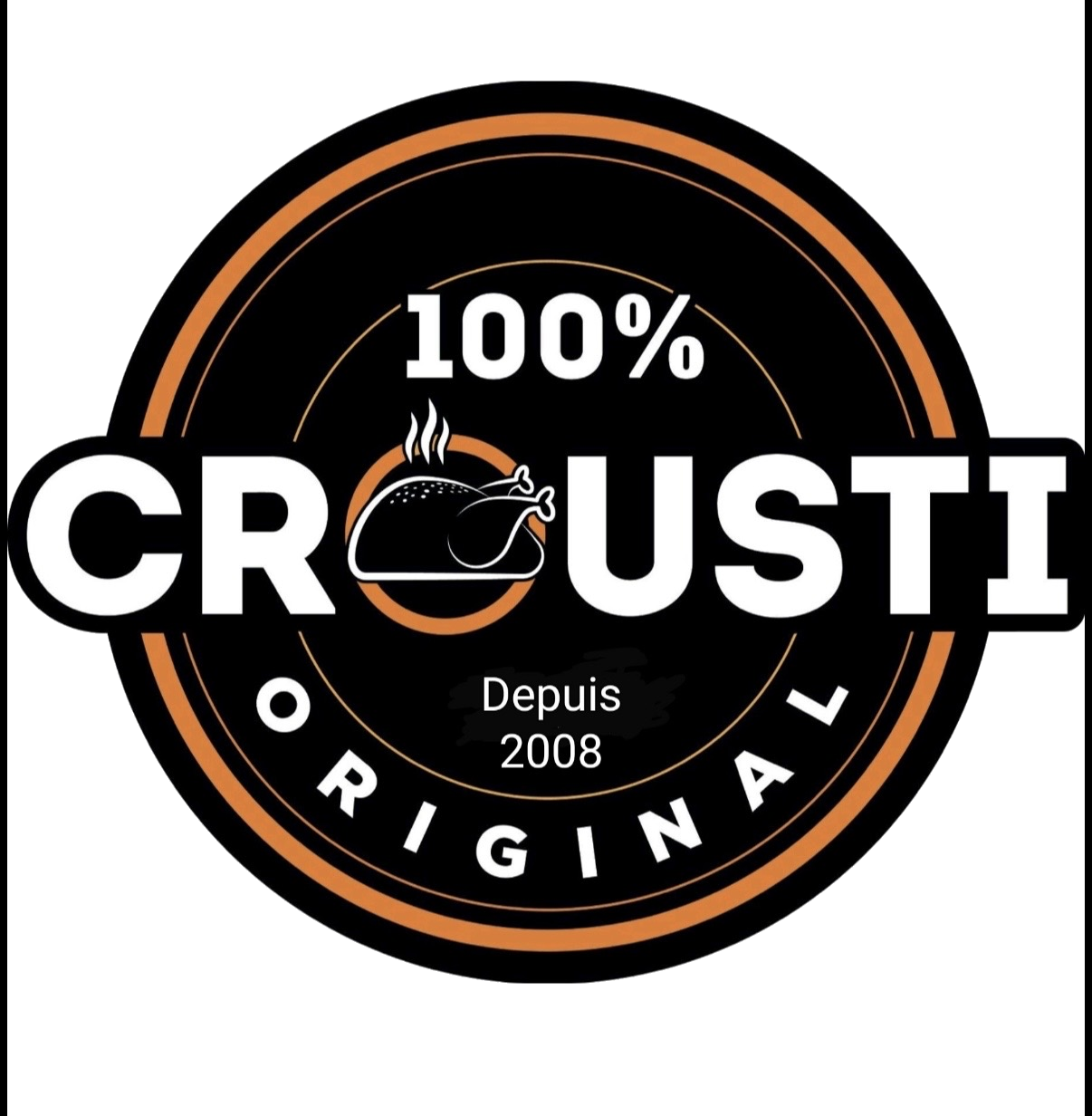 Logo 100% crousti original